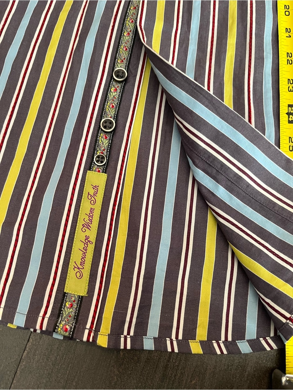 Robert Graham Multi-Stripe Button-Down Shirt - Picture 15 of 16